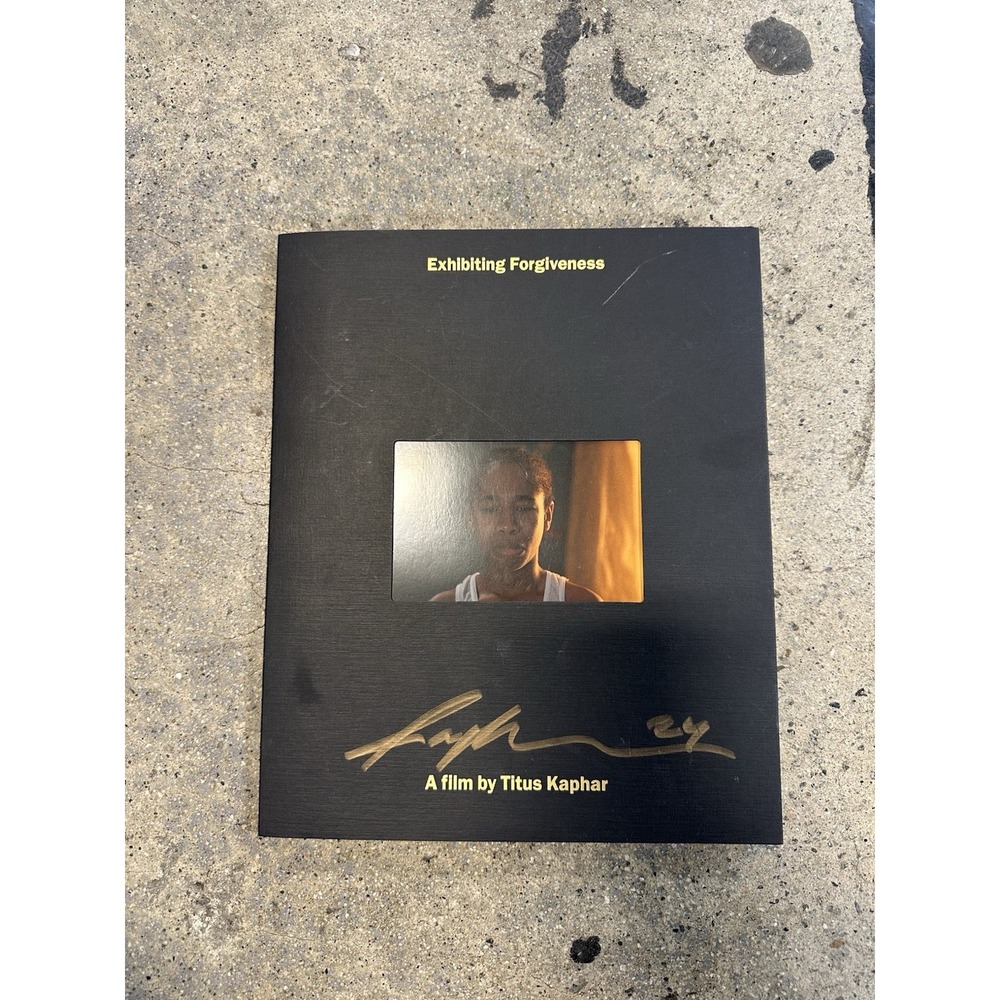 Signed Titus Kaphar Exhibiting Forgiveness Script Art Book
